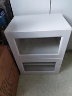 Bestä kastje met Vassbo vitrinedeurtje Ikea., Ophalen, Zo goed als nieuw, Minder dan 150 cm, Minder dan 100 cm