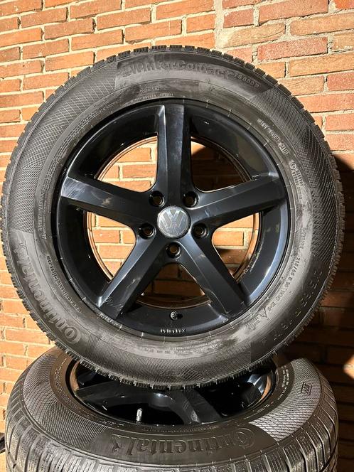 16” inch TIGUAN WINTERSET VOLKSWAGEN ORIGINEEL velgen banden, Auto-onderdelen, Banden en Velgen, Winterbanden, 16 inch, 215 mm
