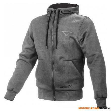 Macna Motorhoodie , Nuclone, Grijs, Motoren, Kleding | Motorkleding, Nieuw met kaartje, Ophalen of Verzenden