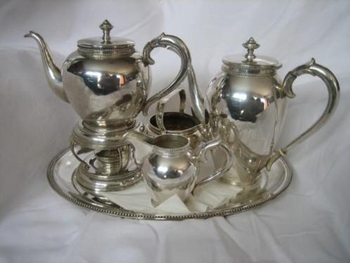 Zilveren 6-delig Hollands Thee & Koffie servies uit ca. 1962, Antiek en Kunst, Antiek | Goud en Zilver, Zilver, Verzenden