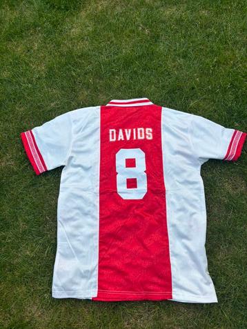 Edgar Davids 8 thuisshirt Ajax 1994/95 maat L beschikbaar voor biedingen