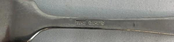 Gero Zilmeta 718 Puntfilet 6 Gebakvorkjes 14cm Vintage, Coolsingel 104, 3011 AG Rotterdam, Netherlands, Verzenden, Zo goed als nieuw