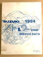 Suzuki 1984 4 & 2 Stroke Service Data, Motoren, Verzenden, Suzuki