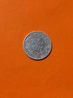 India 1/4 rupee 1901 zilver, Postzegels en Munten, Munten | Azië, Zilver, Ophalen of Verzenden, Zuid-Azië
