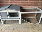 Konijnenhok, Dieren en Toebehoren, Knaagdieren en Konijnen | Hokken en Kooien, Ophalen, Gebruikt, 90 cm of meer, Konijn