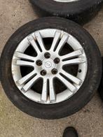 Opel 5x110 velgen 205/55/16, Ophalen, Gebruikt, 16 inch, Banden en Velgen