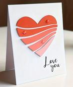 snijmal Hart streepjes NIEUW, Ophalen of Verzenden, Zo goed als nieuw, Fantasie, Pons of Mal