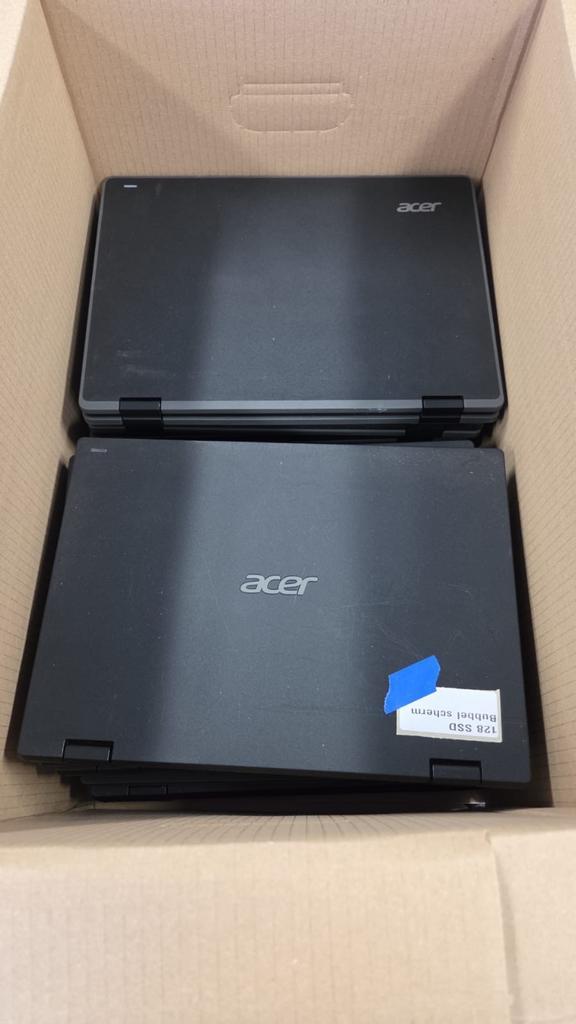 150 Partij Acer B3 en B118 Laptops - Touchscreen, 128GB SSD, Computers en Software, Windows Laptops, Gebruikt, 11 inch, SSD, Minder dan 2 Ghz