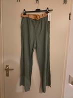Niuew linnen broek Militair groen maat 38, Kleding | Dames, Maat 38/40 (M), Ophalen of Verzenden, Zo goed als nieuw, Lang