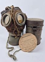 Duits Gasmasker M17 , WO1 WW1, Verzamelen, Verzenden, Landmacht, Duitsland