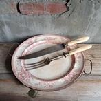 Oude Franse vleesvork vleesmes trancheerset Paris *Etage3*, Gebruikt, ,, Ophalen of Verzenden, ,