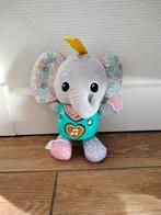 Leuke VTech Olifant knuffel, Ophalen of Verzenden, Zo goed als nieuw, Olifant