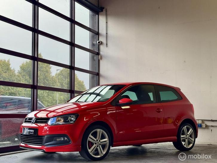 Volkswagen Polo 6R 1.2 TSI 3x R-Line 6-Bak ''Flash Red'', Auto's, Volkswagen, Bedrijf, Te koop, Polo, Benzine, Euro 5, Hatchback