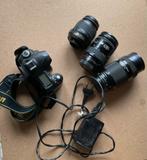 Nikon D50 met 3 lenzen en bijbehoren, Gebruikt, Spiegelreflex, Verzenden, Nikon