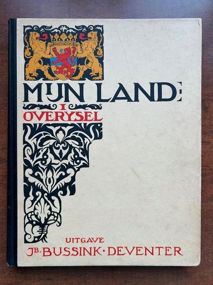 Oud Bussink plaatjesalbum MIJN LAND I OVERIJSEL, Boeken, Prentenboeken en Plaatjesalbums, Gelezen, Plaatjesalbum, Ophalen of Verzenden