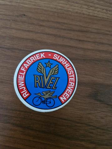 960 Rivel Rijwielfabriek Surhuisterveen Sticker beschikbaar voor biedingen
