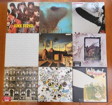 Vinyl/lp's te koop Pink floyd en Led zeppelin beschikbaar voor biedingen