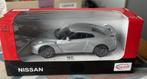 Rastar 1 op 43 Nissan GT R Zilver, Hobby en Vrije tijd, Modelauto's | 1:43, Ophalen of Verzenden, Nieuw, Auto, Overige merken