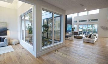 STOERE VINTAGE EIKEN VLOER, MULTI KANT & KLAAR! beschikbaar voor biedingen