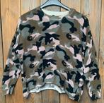 Leuke crop sweater legerprint H&M maat S, Gedragen, Ophalen of Verzenden, Maat 36 (S)