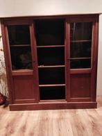 Kast, Huis en Inrichting, Kasten | Vitrinekasten, Gebruikt, 100 tot 150 cm, 100 tot 150 cm, Eikenhout