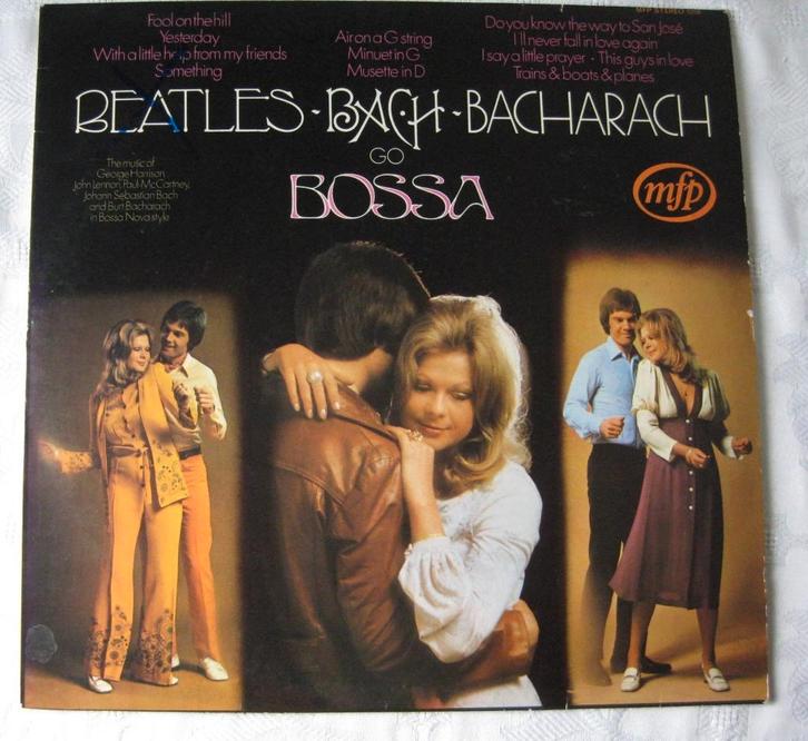LP Beatles (Bach and Bacharach go Bossa )1971, Cd's en Dvd's, Vinyl | Rock, Zo goed als nieuw, Poprock, 12 inch, Ophalen of Verzenden