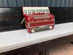 accordeon, Muziek en Instrumenten, Accordeons, Overige merken, Gebruikt, Met koffer, 120-bas