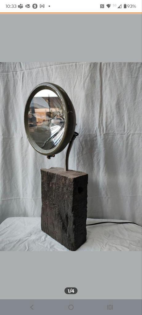 !nieke industriële tafellamp LED, Huis en Inrichting, Lampen | Tafellampen, Nieuw, Minder dan 50 cm, Ophalen