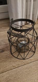 Windlicht Draad Metaal, Ophalen, Gebruikt, Grijs, Metaal