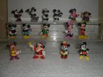 Disney figuurtjes, mickey en minnie, Ophalen, Mickey Mouse, Zo goed als nieuw, Beeldje of Figuurtje
