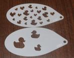 schminksjabloon eendje badeendjes nieuw 1,29 pst, Ophalen of Verzenden, Nieuw, Schmink, Carnaval