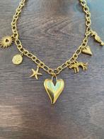 Bedelketting Dubai 2, Sieraden, Tassen en Uiterlijk, Kettingen, Ophalen of Verzenden, Nieuw, Zilver, Overige materialen