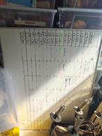 Whiteboard magnetisch 120 x 90 cm, Huis en Inrichting, Woonaccessoires | Memoborden, Ophalen, Gebruikt, Magneetbord