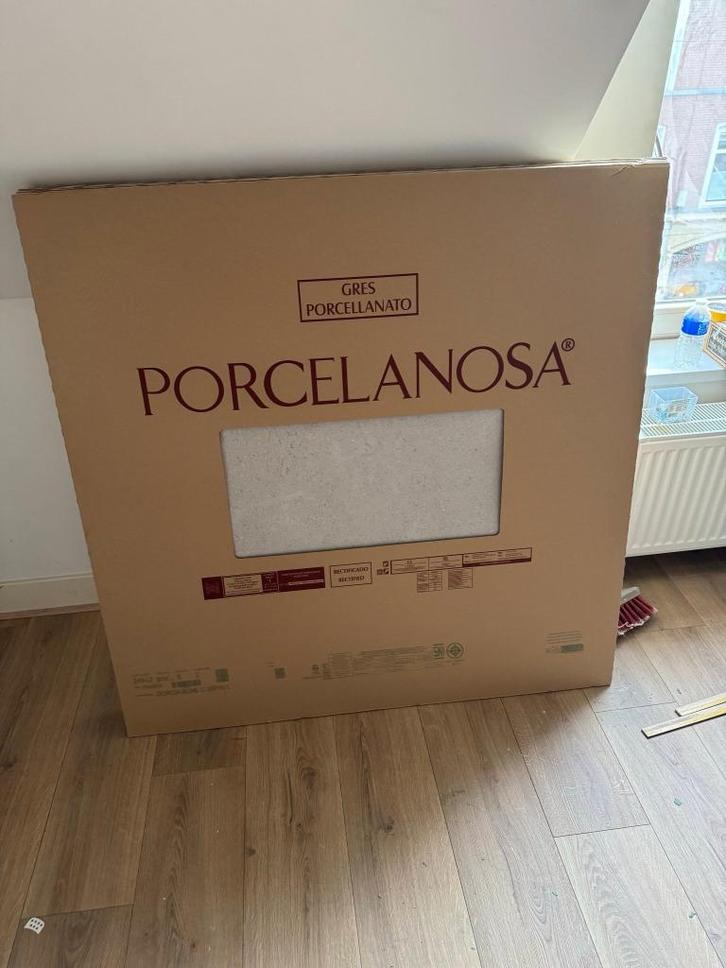 Porcelanosa tegels 120x120 (4 stuks), Doe-het-zelf en Verbouw, Tegels, Nieuw, Vloertegels, Overige materialen, 60 cm of meer, 60 cm of meer