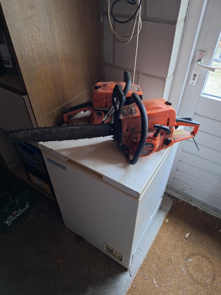 Kettingzaag Kibani - 2 voor de prijs van 1!, Ophalen of Verzenden, Gebruikt, Overige typen, Kibani