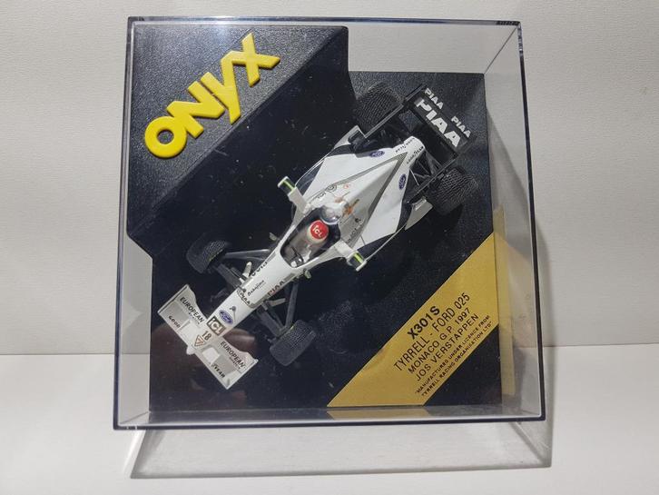 F1 Tyrrell 025 Jos Verstappen Monaco Versie 1/43, Hobby en Vrije tijd, Modelauto's | 1:43, Zo goed als nieuw, Auto, Overige merken