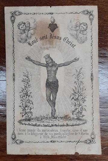 prentje zwarte kruis kerk Wyck te Maastricht 1 beschikbaar voor biedingen