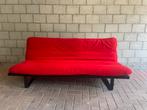 Artifort C683 Kho Liang rood/zwarte bank, Ophalen, Gebruikt, Driepersoons, Stof
