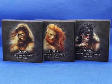 (9636) NOORSE GODEN TYR, FREYR, WIDAR COLOR BAARS TWO OUNCE beschikbaar voor biedingen