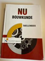 Studieboek Nu Bouwkunde Tabellenboek, Ophalen of Verzenden, Beta, Gelezen, HBO