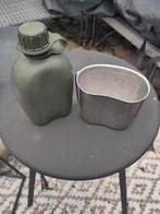 Veldfles met Drinkbeker, Ophalen of Verzenden, Gebruikt