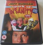 Dvd *** JEFF DUNHAM *** Spark of Insanity, Cd's en Dvd's, Dvd's | Cabaret en Sketches, Vanaf 12 jaar, Ophalen of Verzenden, Zo goed als nieuw