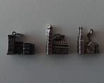 3 DUITSE KERKEN, Verzenden, Zilver, Hanger