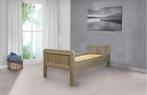 Actie 1 - Seniorenbed met vlakke bodem en matras - Blank eik, Huis en Inrichting, Slaapkamer | Bedden