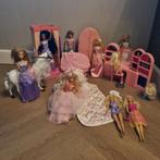 Barbie bed douche Slaapkamer ken paard, Kinderen en Baby's, Speelgoed | Poppen, Ophalen of Verzenden, Zo goed als nieuw, Barbie