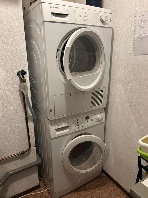 Bosch wasmachine en droger, Witgoed en Apparatuur, Wasmachines, Gebruikt, Minder dan 85 cm, Ophalen