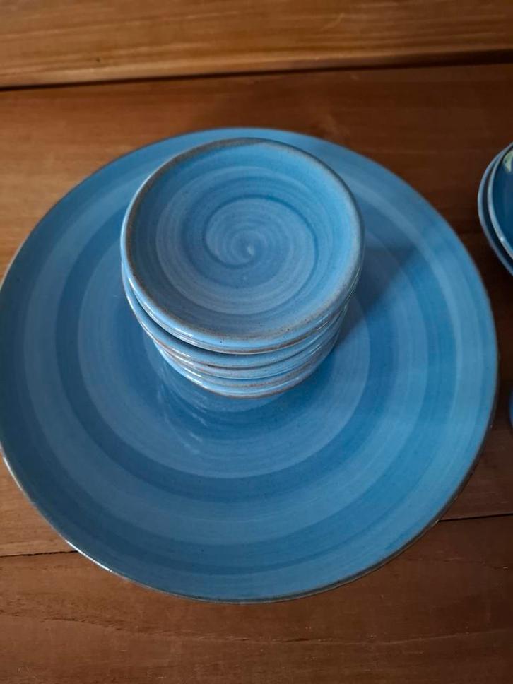 Volendams aardewerk servies blauw divers., Huis en Inrichting, Keuken | Potten en Pannen, Overige materialen, Ophalen