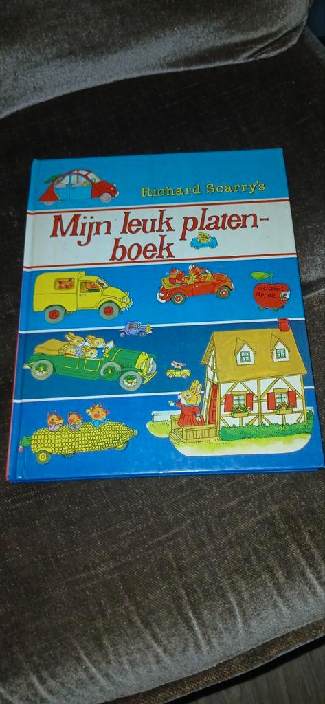 Richard Scarry's Mijn Leuk Platenboek, Boeken, Kinderboeken | Jeugd | onder 10 jaar, Gelezen, Fictie algemeen, Ophalen of Verzenden
