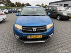 Dacia Sandero 0.9 TCe Stepway Ambiance, Voorwielaandrijving, Stof, Gebruikt, Blauw