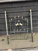 Gegalvaniseerd staal tuinhek, Ophalen, Gebruikt, 100 tot 150 cm, Draaipoort